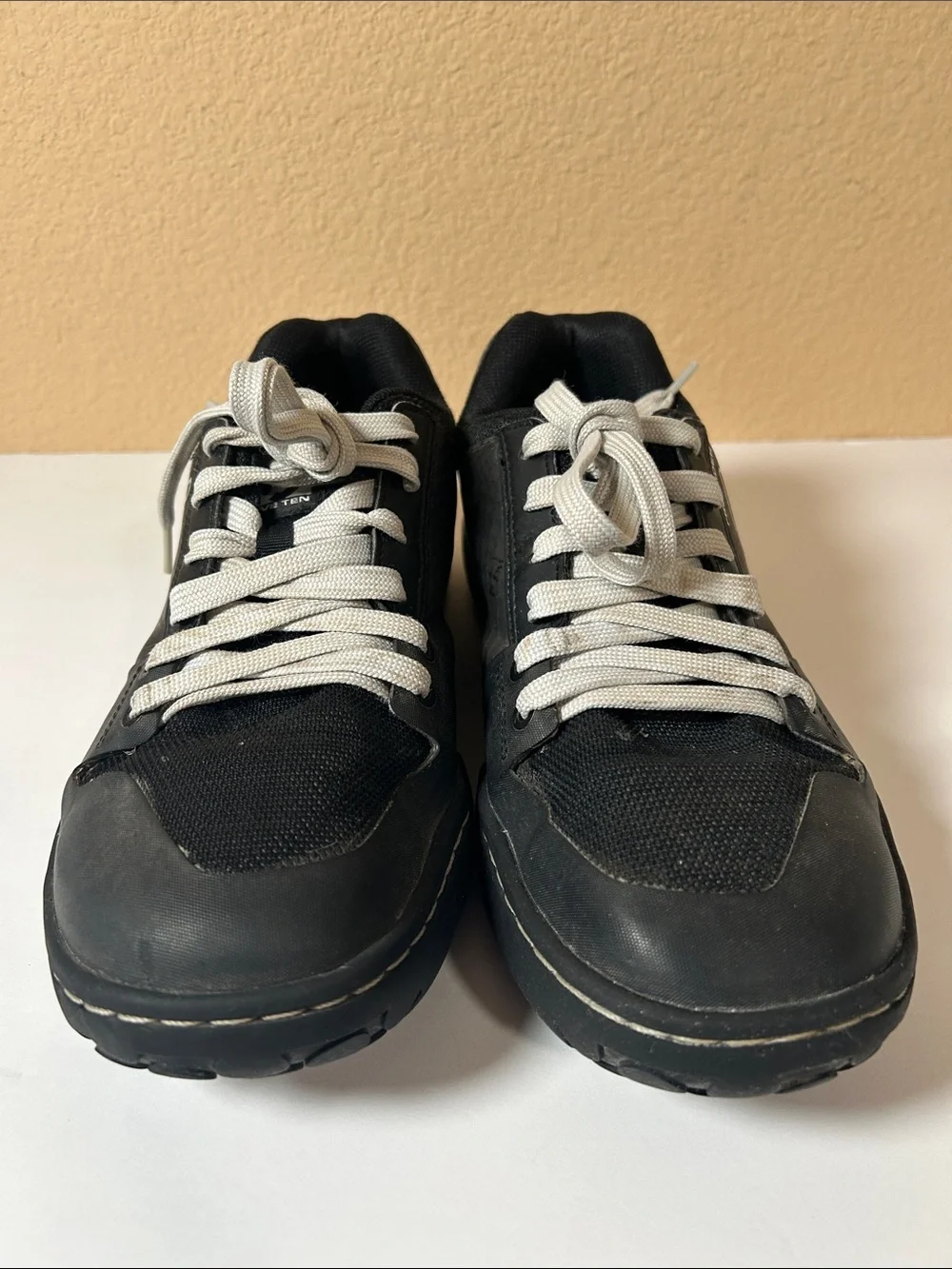 Men’s Freerider Black Lace-Up Mountain Bike Shoes
